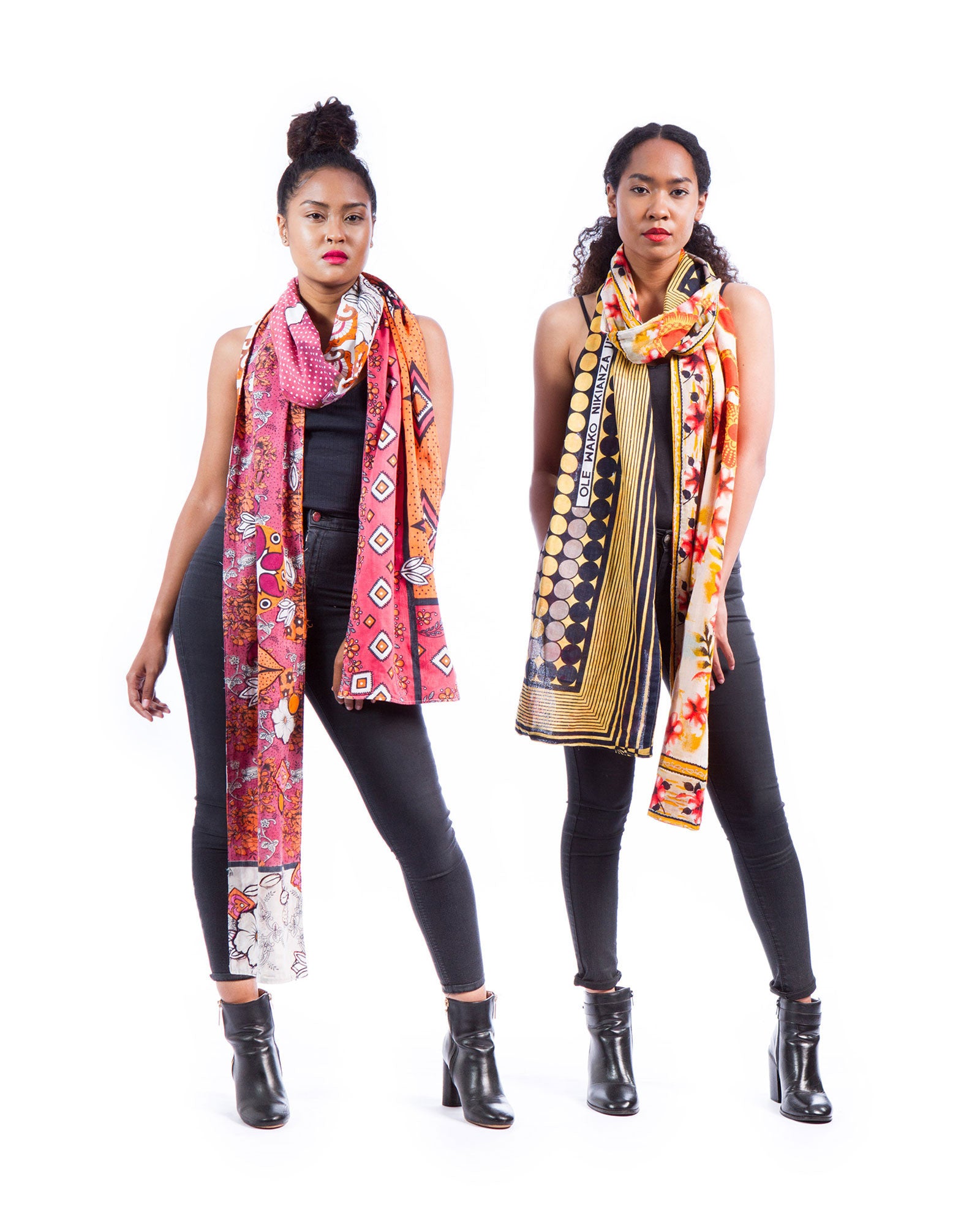 Tendaji Panel Scarf