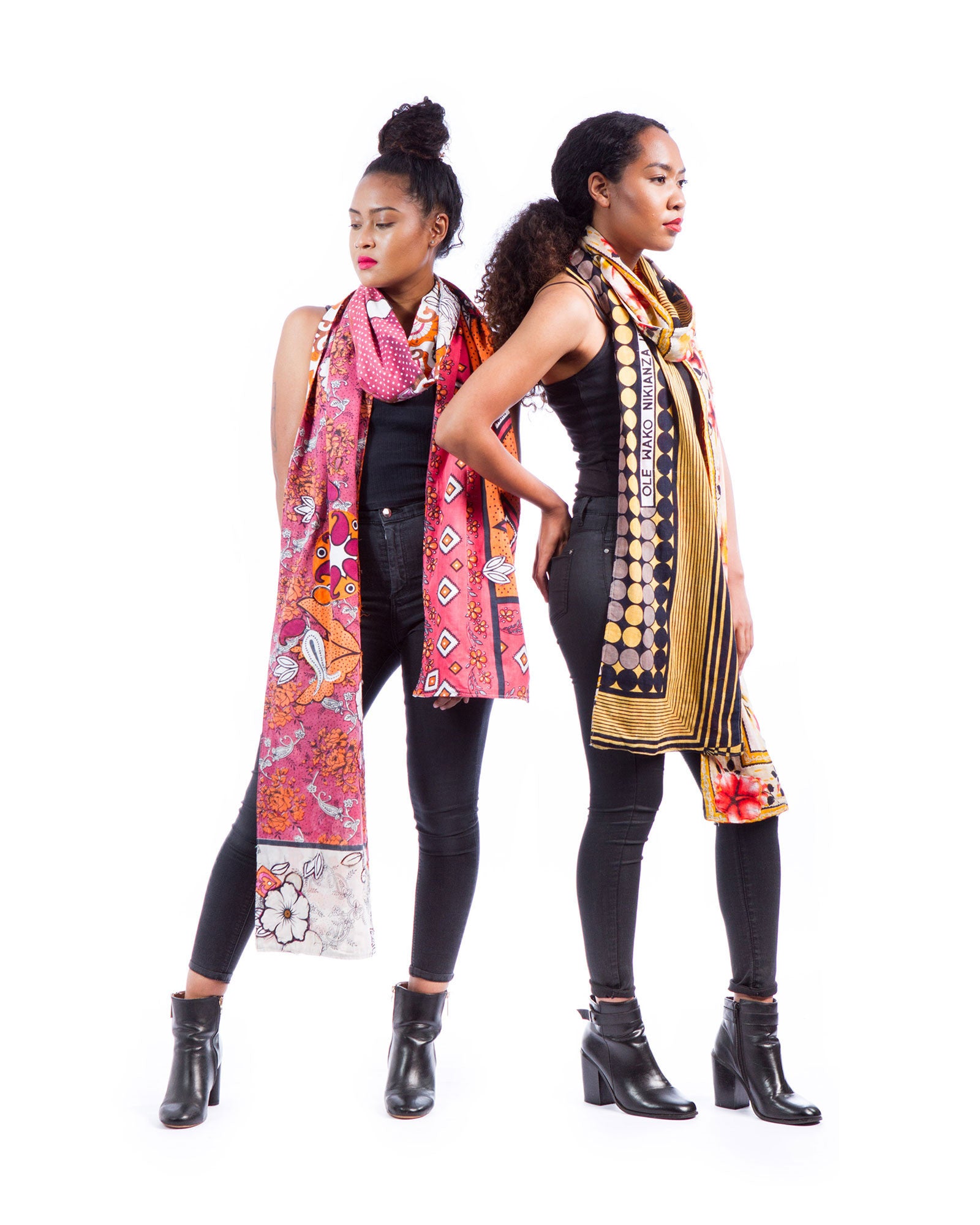 Tendaji Panel Scarf