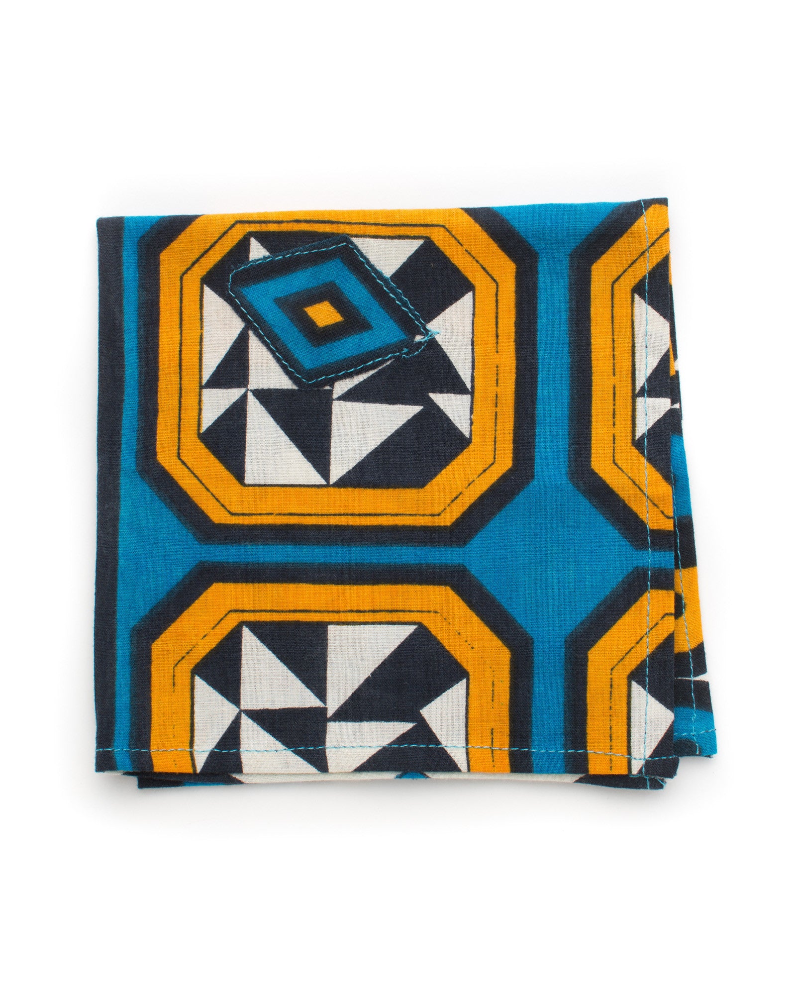 Turquoise and Orange